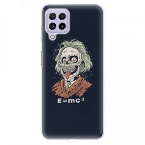 Odolné silikónové puzdro iSaprio - Einstein 01 - Samsung Galaxy A22