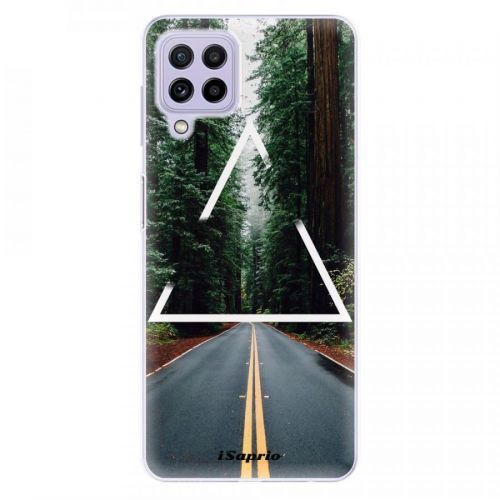 Odolné silikónové puzdro iSaprio - Triangle 01 - Samsung Galaxy A22