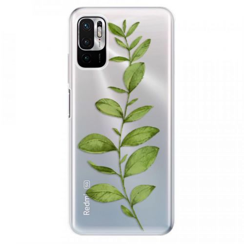 Odolné silikónové puzdro iSaprio - Green Plant 01 - Xiaomi Redmi Note 10 5G