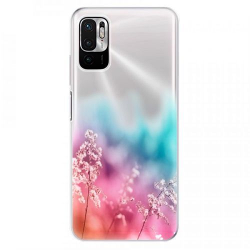 Odolné silikónové puzdro iSaprio - Rainbow Grass - Xiaomi Redmi Note 10 5G