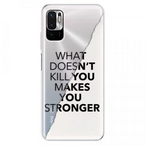 Odolné silikónové puzdro iSaprio - Makes You Stronger - Xiaomi Redmi Note 10 5G