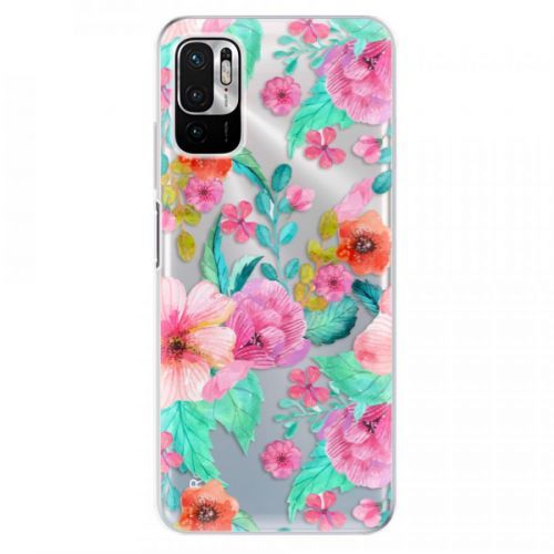 Odolné silikónové puzdro iSaprio - Flower Pattern 01 - Xiaomi Redmi Note 10 5G