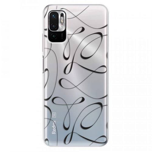 Odolné silikónové puzdro iSaprio - Fancy - black - Xiaomi Redmi Note 10 5G