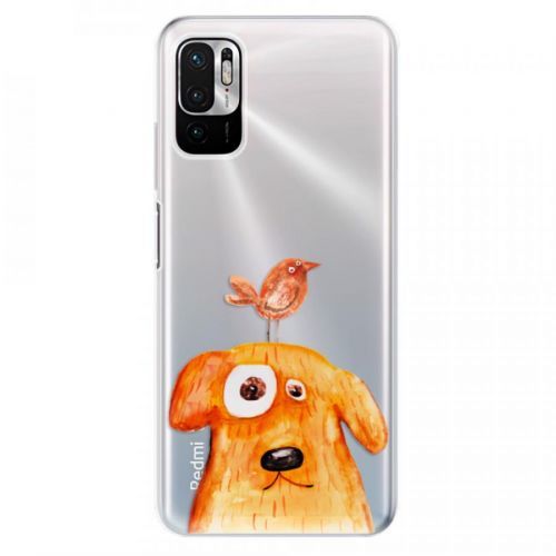 Odolné silikónové puzdro iSaprio - Dog And Bird - Xiaomi Redmi Note 10 5G