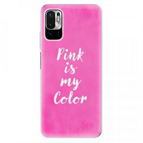 Odolné silikónové puzdro iSaprio - Pink is my color - Xiaomi Redmi Note 10 5G