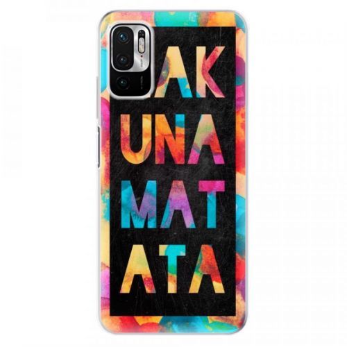 Odolné silikónové puzdro iSaprio - Hakuna Matata 01 - Xiaomi Redmi Note 10 5G