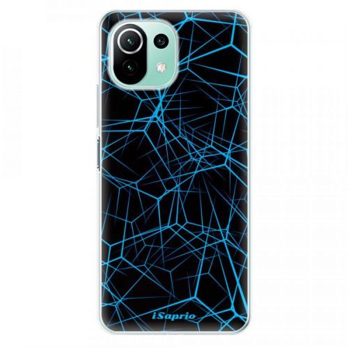 Odolné silikónové puzdro iSaprio - Abstract Outlines 12 - Xiaomi Mi 11 Lite