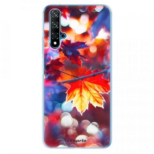 Odolné silikónové puzdro iSaprio - Autumn Leaves 02 - Huawei Nova 5T