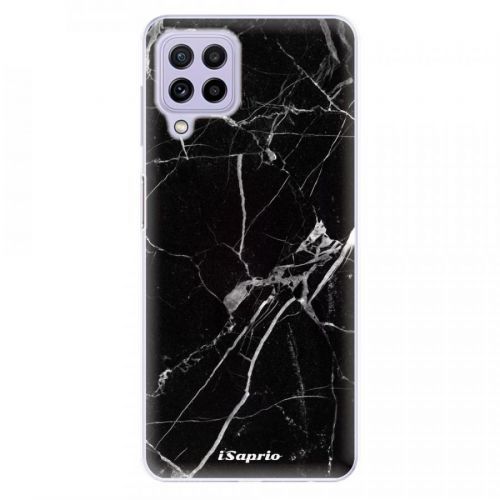 Odolné silikónové puzdro iSaprio - Black Marble 18 - Samsung Galaxy A22