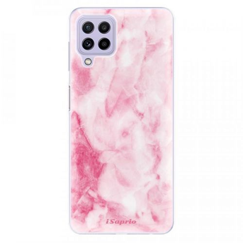 Odolné silikónové puzdro iSaprio - RoseMarble 16 - Samsung Galaxy A22