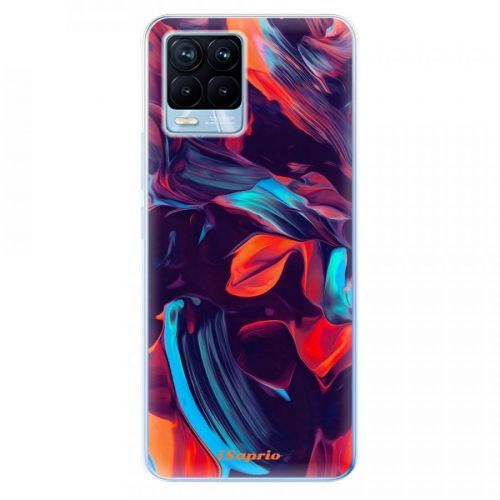 Odolné silikónové puzdro iSaprio - Color Marble 19 - Realme 8 / 8 Pro