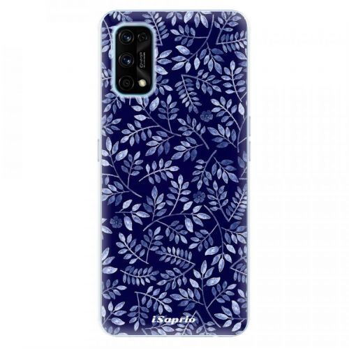 Odolné silikónové puzdro iSaprio - Blue Leaves 05 - Realme 7 Pro