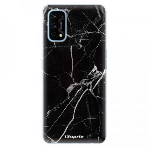 Odolné silikónové puzdro iSaprio - Black Marble 18 - Realme 7 Pro