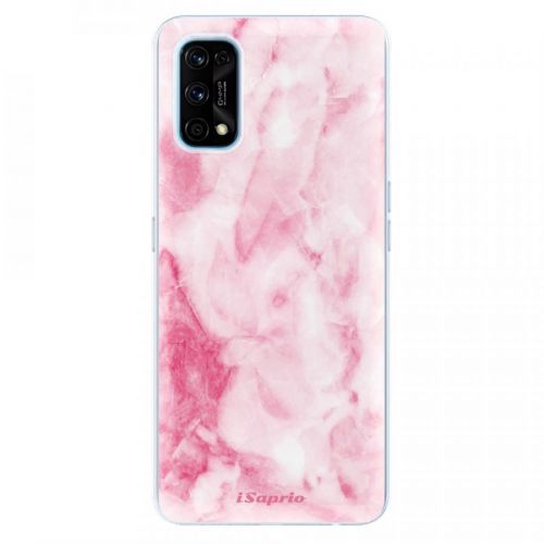 Odolné silikónové puzdro iSaprio - RoseMarble 16 - Realme 7 Pro