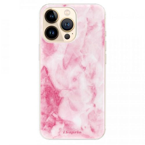 Odolné silikónové puzdro iSaprio - RoseMarble 16 - iPhone 13 Pro