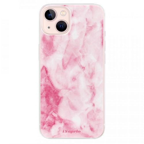 Odolné silikónové puzdro iSaprio - RoseMarble 16 - iPhone 13