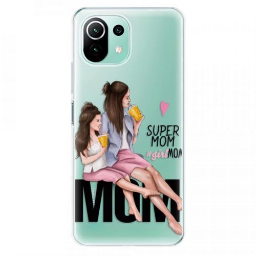 Odolné silikónové puzdro iSaprio - Milk Shake - Brunette - Xiaomi Mi 11 Lite