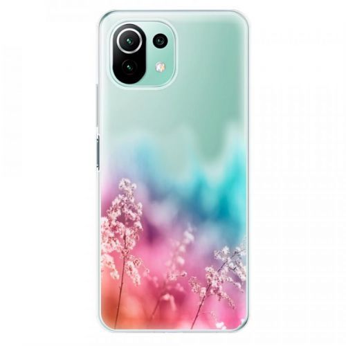 Odolné silikónové puzdro iSaprio - Rainbow Grass - Xiaomi Mi 11 Lite