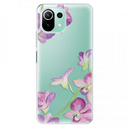 Odolné silikónové puzdro iSaprio - Purple Orchid - Xiaomi Mi 11 Lite