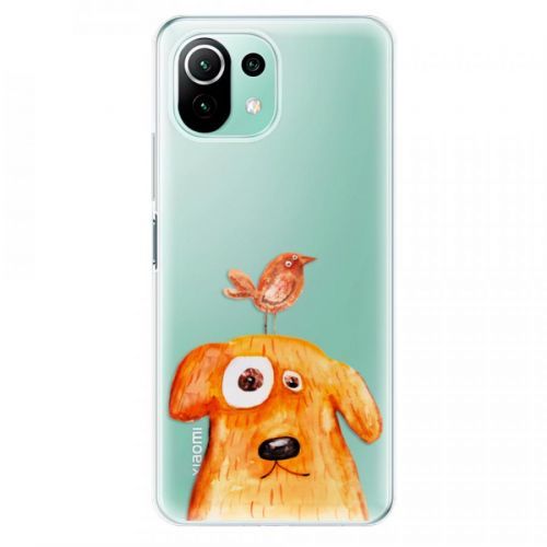 Odolné silikónové puzdro iSaprio - Dog And Bird - Xiaomi Mi 11 Lite