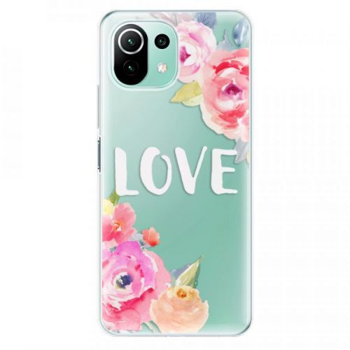 Odolné silikónové puzdro iSaprio - Love - Xiaomi Mi 11 Lite