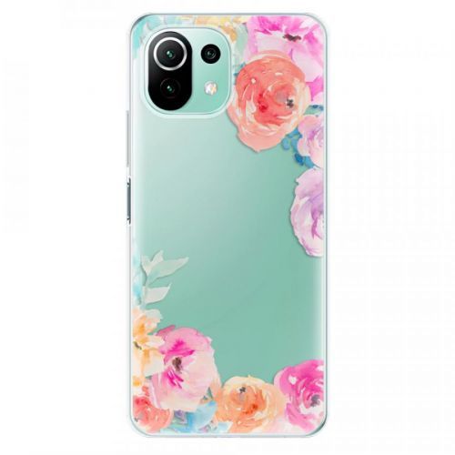 Odolné silikónové puzdro iSaprio - Flower Brush - Xiaomi Mi 11 Lite