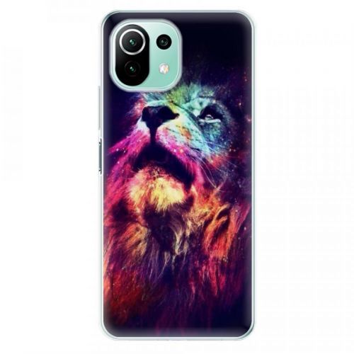 Odolné silikónové puzdro iSaprio - Lion in Colors - Xiaomi Mi 11 Lite