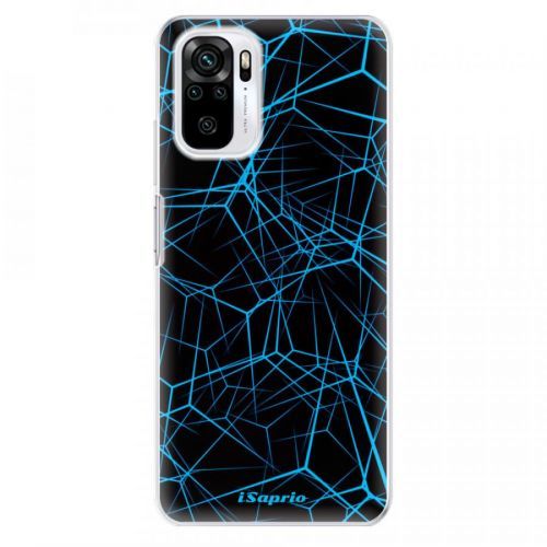 Odolné silikónové puzdro iSaprio - Abstract Outlines 12 - Xiaomi Redmi Note 10 / Note 10S