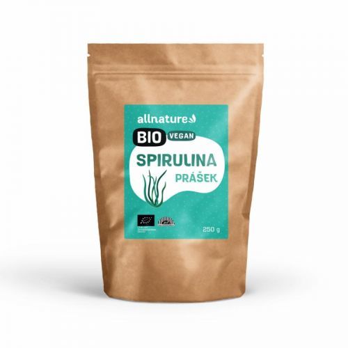 ALLNATURE Spirulina prášok BIO 250 g