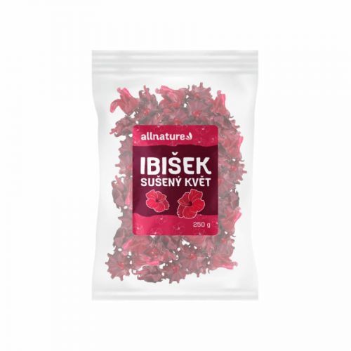 ALLNATURE Ibištek sušený kvet 250 g