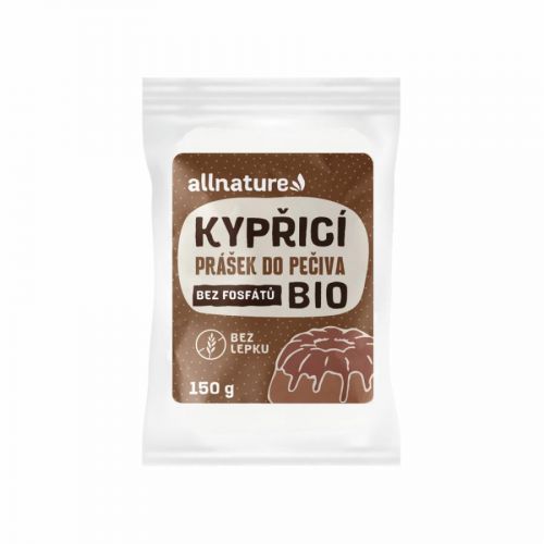 ALLNATURE Kypriaci prášok do pečiva BIO 150 g