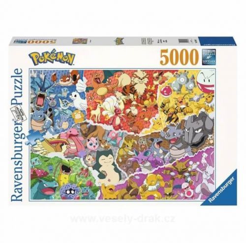 Ravensburger Pokémon Puzzle 5000 dílků