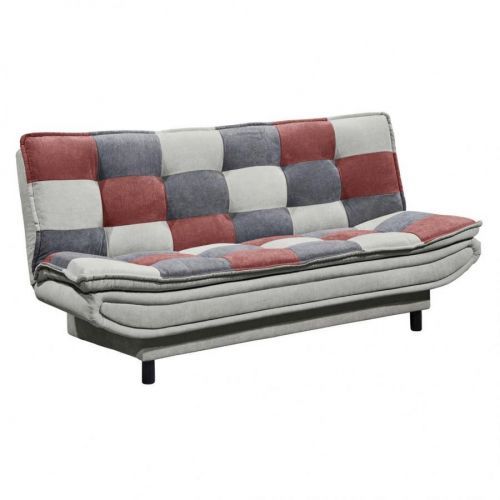 Rozkladacia Pohovka Patch Bobuľová, Sivá