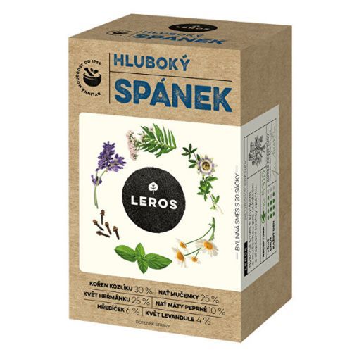 LEROS Hlboký spánok 20 x 1 g