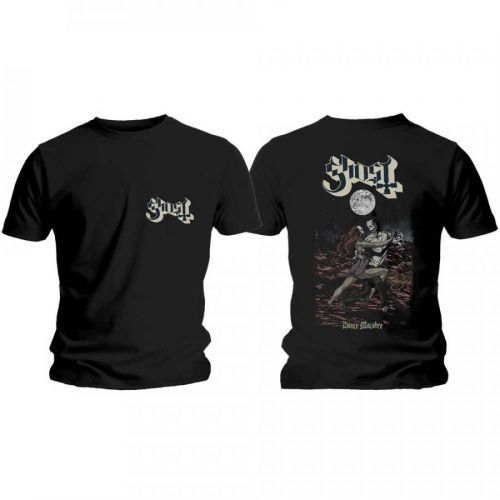 Ghost - Tričko Dance Macabre Cover & Logo - Muž, Unisex, Čierna, XXL