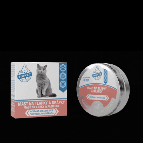 TOPVET Masť na labky a pazúriky pre mačky 30ml 30 ml