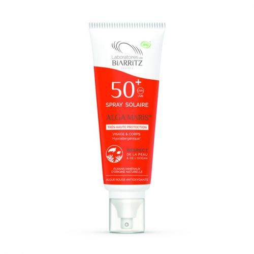 Laboratoires de Biarritz ALGA MARIS BIO spray na opaľovanie SPF50+ 150ml