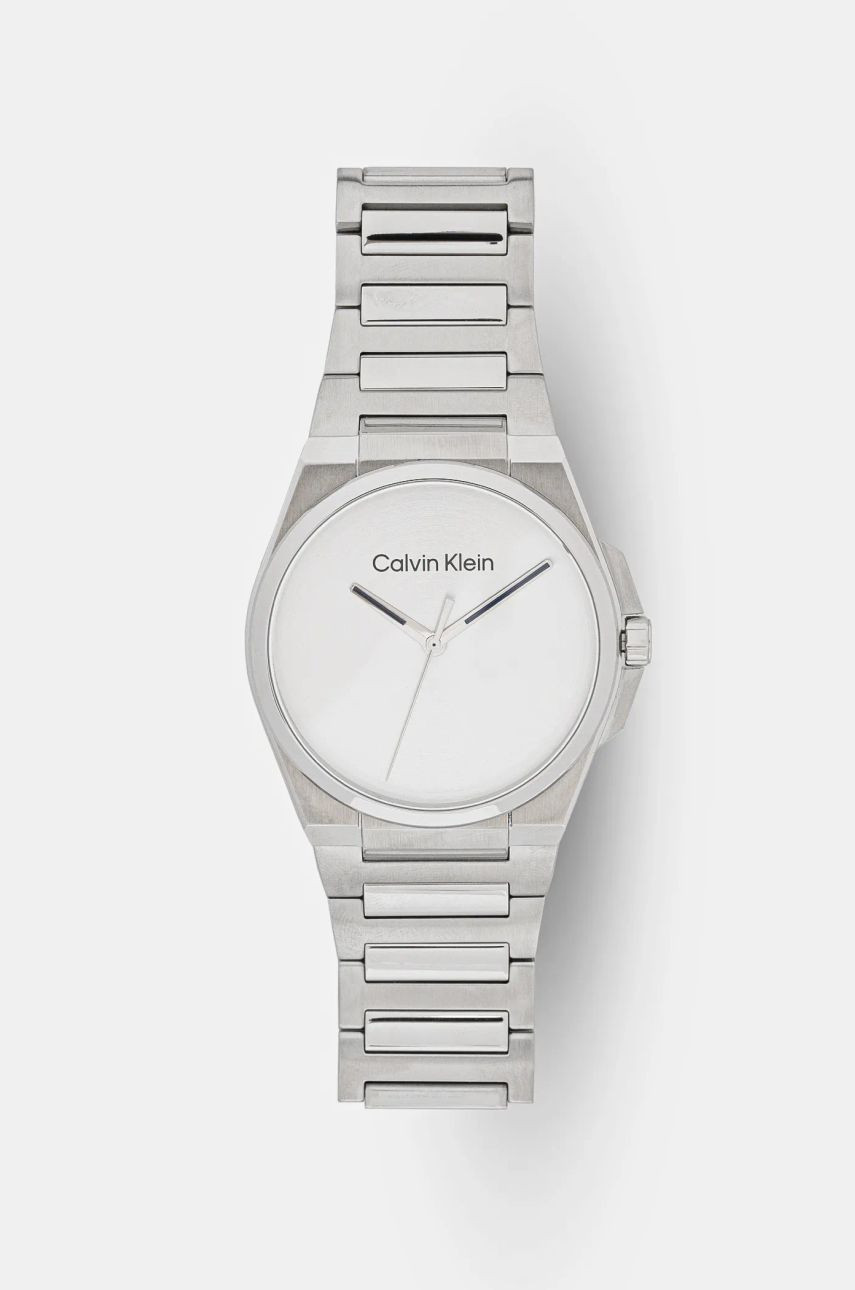 Hodinky Calvin Klein pánske, strieborná farba, 25200456
