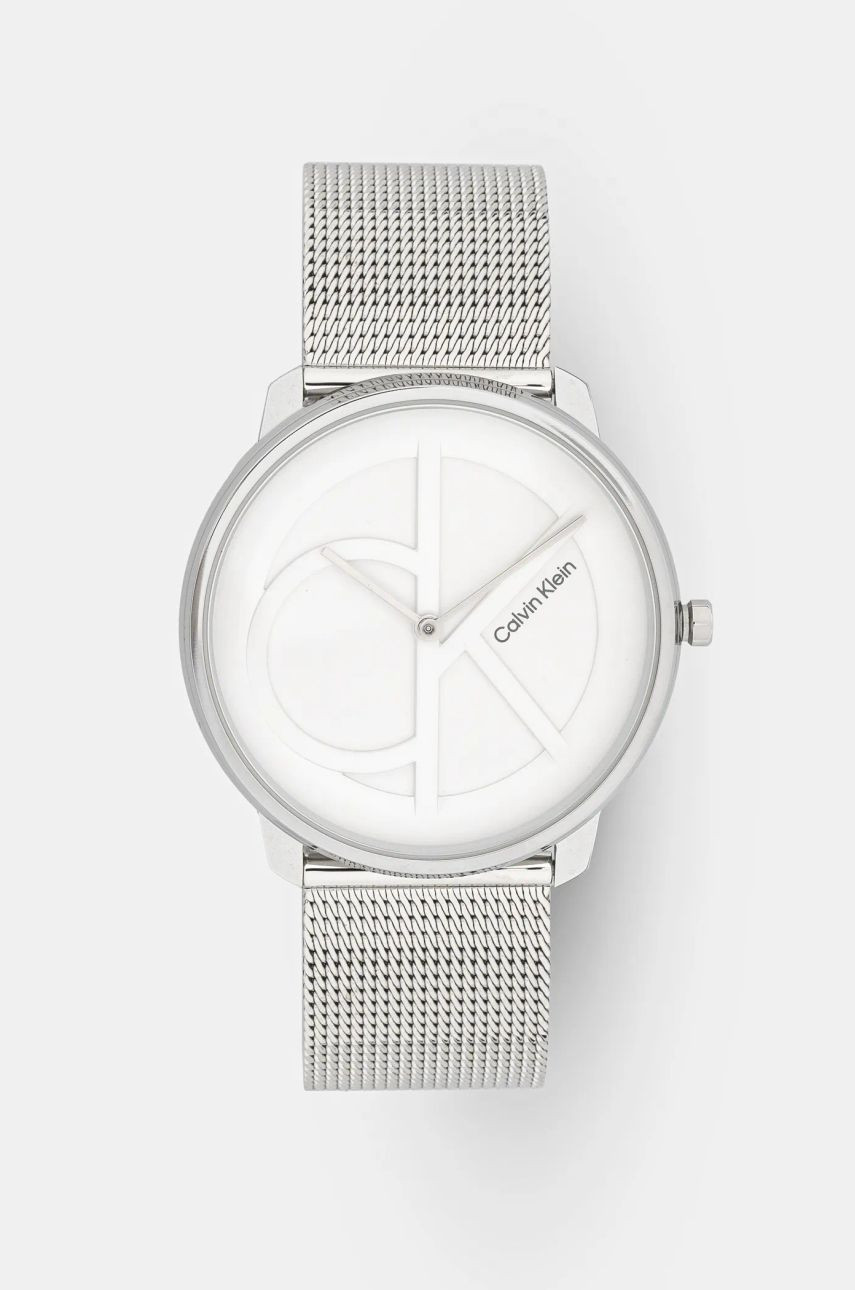 Hodinky Calvin Klein strieborná farba, 25200027