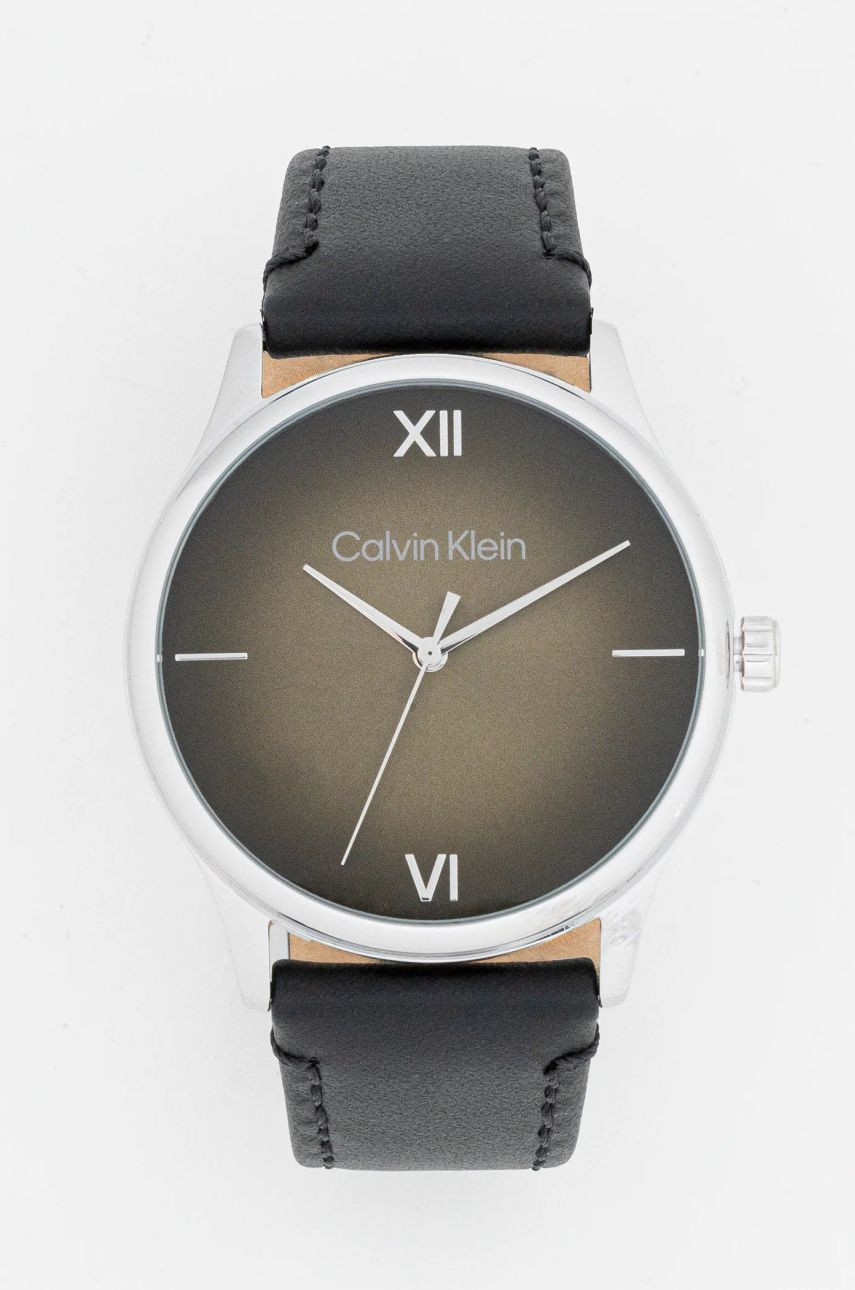 Hodinky Calvin Klein pánske, čierna farba, 25200454