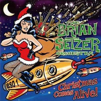 BRIAN SETZER - CHRISTMAS COMES ALIVE !, CD