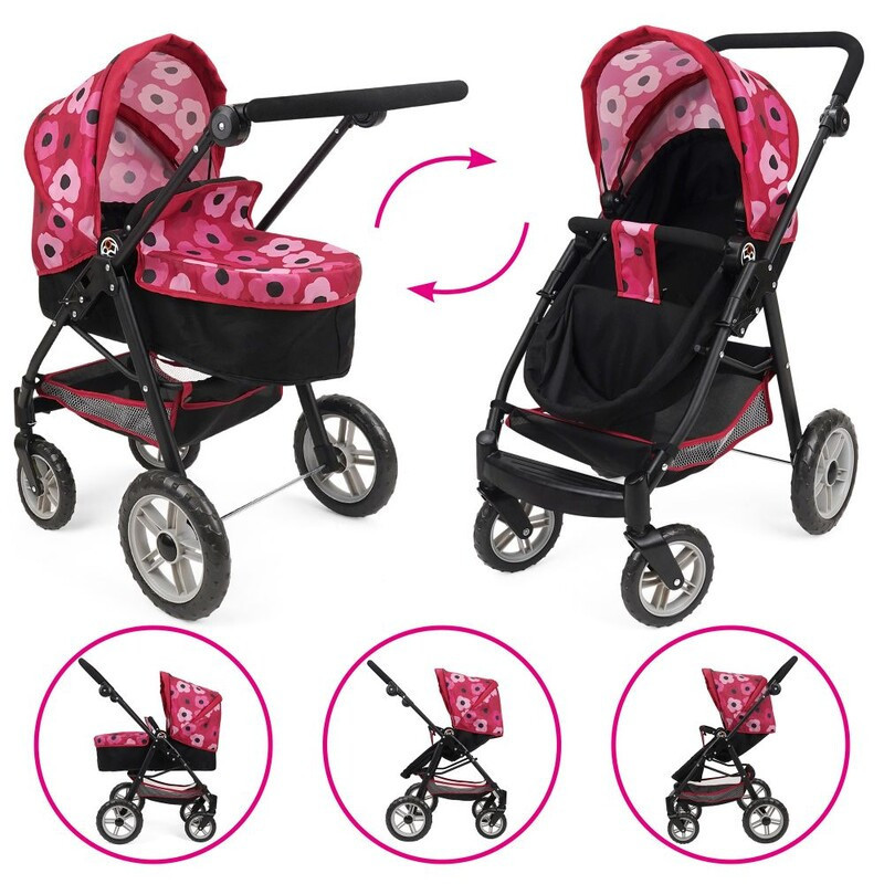 FIVE O NINE CREW - Kočík pre bábiky 2v1 Grow Up