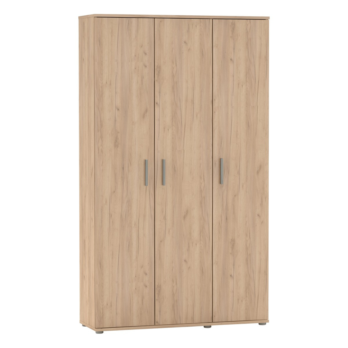 KONDELA Servo Typ 2 trojdverová šatníková skriňa dub artisan