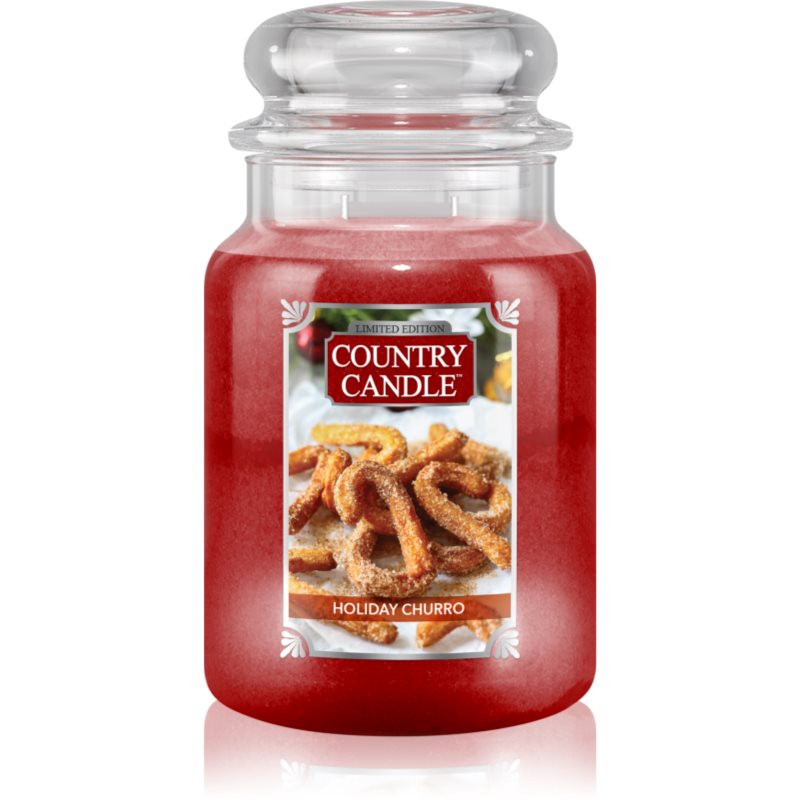 Country Candle Holiday Churro vonná sviečka 737 g