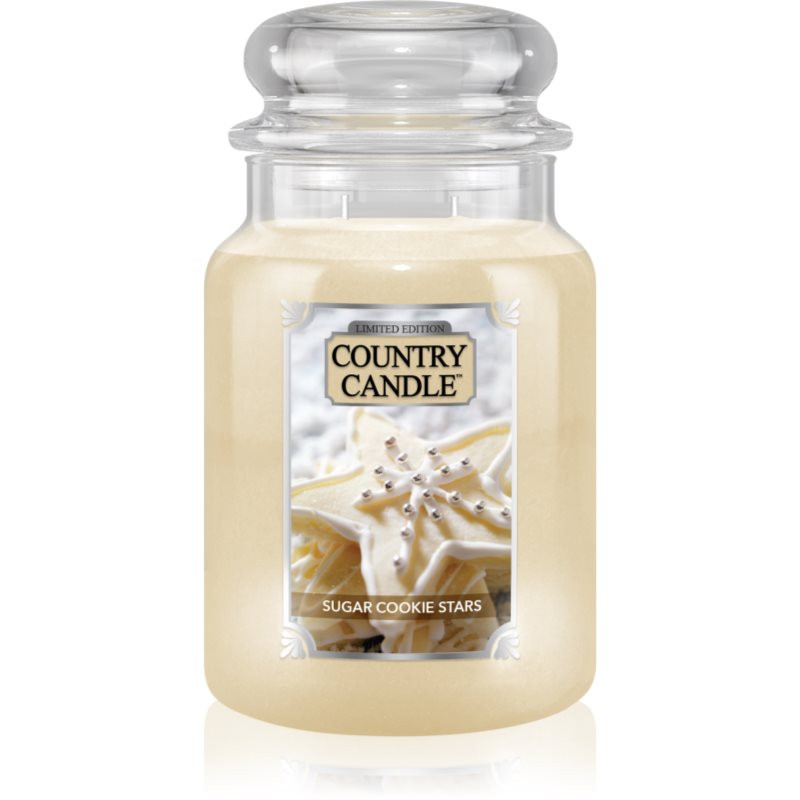 Country Candle Sugar Cookie Star vonná sviečka 737 g