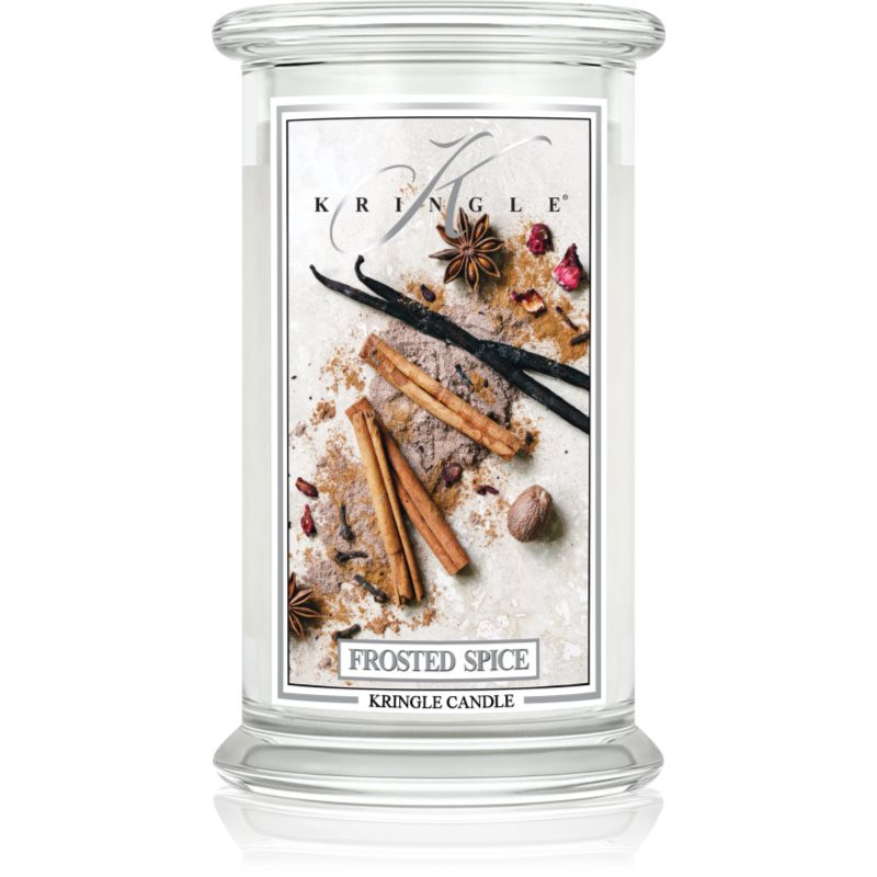 Kringle Candle Frosted Spices vonná sviečka 624 g