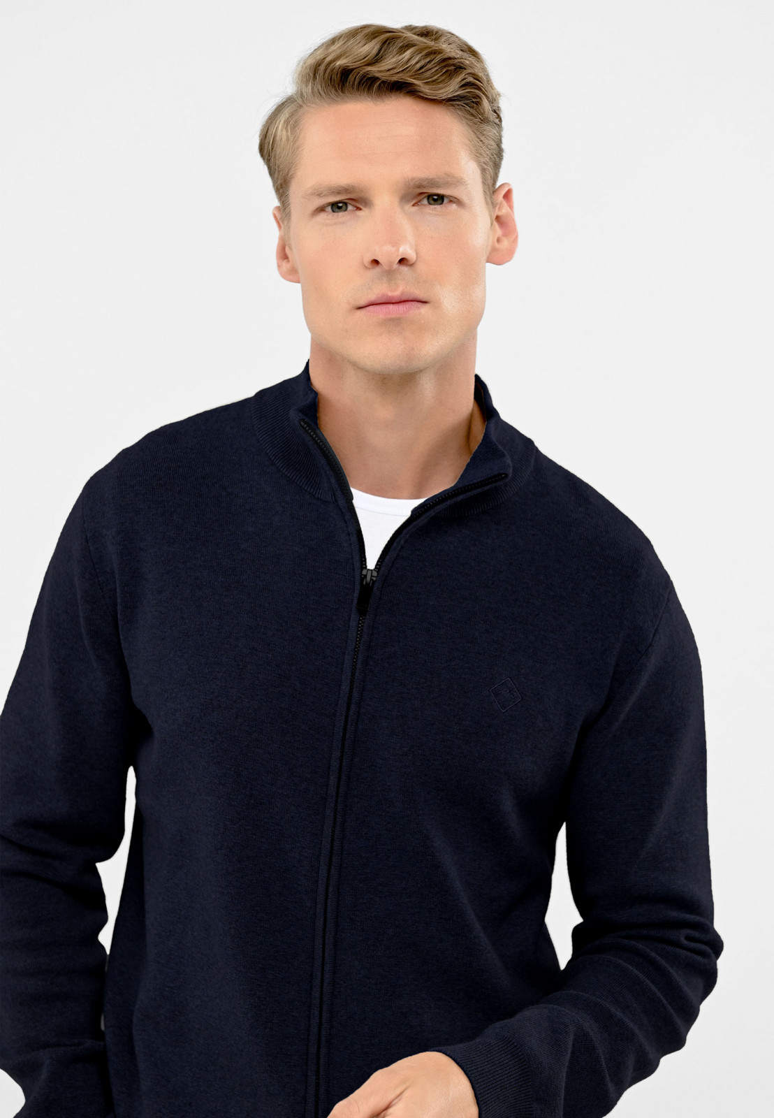 Sveter Volcano S-Natan Navy Blue L