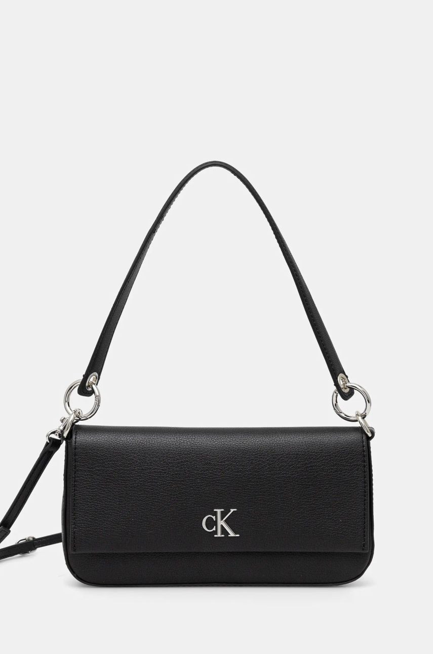 Kabelka Calvin Klein Jeans čierna farba, K60K613048