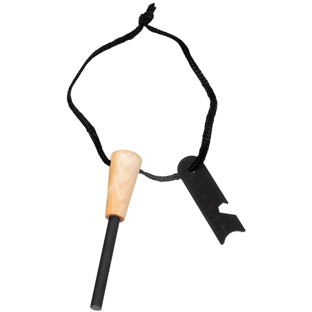 Rozdeľovač ohňa MFH Essential - čierny-hnedý