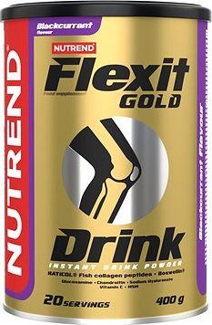 Nutrend Flexit Gold Drink, 400 g, čierna ríbezľa
